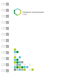 Блокноты-книжки A7 - Мозаика