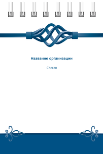 Вертикальные блокноты A7 - Кованый узор