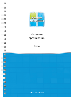 Блокноты-книжки A5 - Окна Передняя обложка