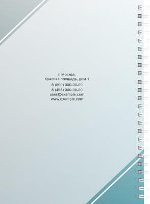 Блокноты-книжки A5 - Любознательные дети Задняя обложка