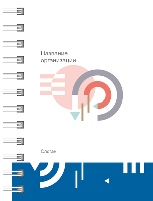 Блокноты-книжки A7 - Абстракция - геометрическая Передняя обложка